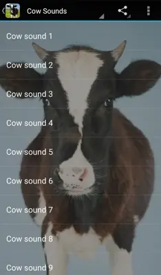 Cow Sounds android App screenshot 0